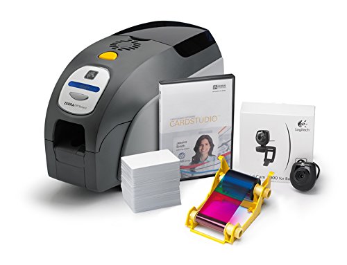 0790089969090 - ZEBRA Z32-0000D200US00 QUIKCARD ID SOLUTION ZXP SERIES 3 ID CARD PRINTER, SINGLE- AND DUAL-SIDED CARDS, MONOCHROME OR COLOR, 300 DPI, 9.3 H X 7.9 W X 14.5 D