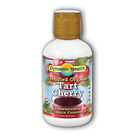 0790223674385 - DYNAMIC HEALTH CERTIFIED ORGANIC, TART CHERRY JUICE CONCENTRATE, 16 OUNCE