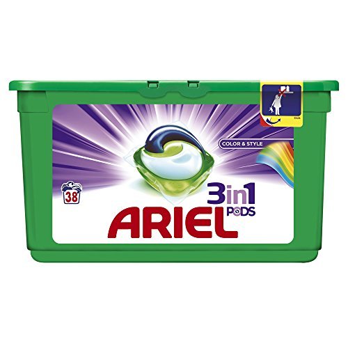 0790295143826 - ARIEL 3 IN 1 PODS COLOUR WASHING TABLETS, 114 WASHESÂ - PACK OF 3 BY ARIEL