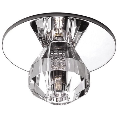 0790576083025 - WAC LIGHTING DR-G362 PRINCESS CRYSTAL DIFFUSER FOR LED BEAUTY SPOT RECESSED LIGH - CLEAR
