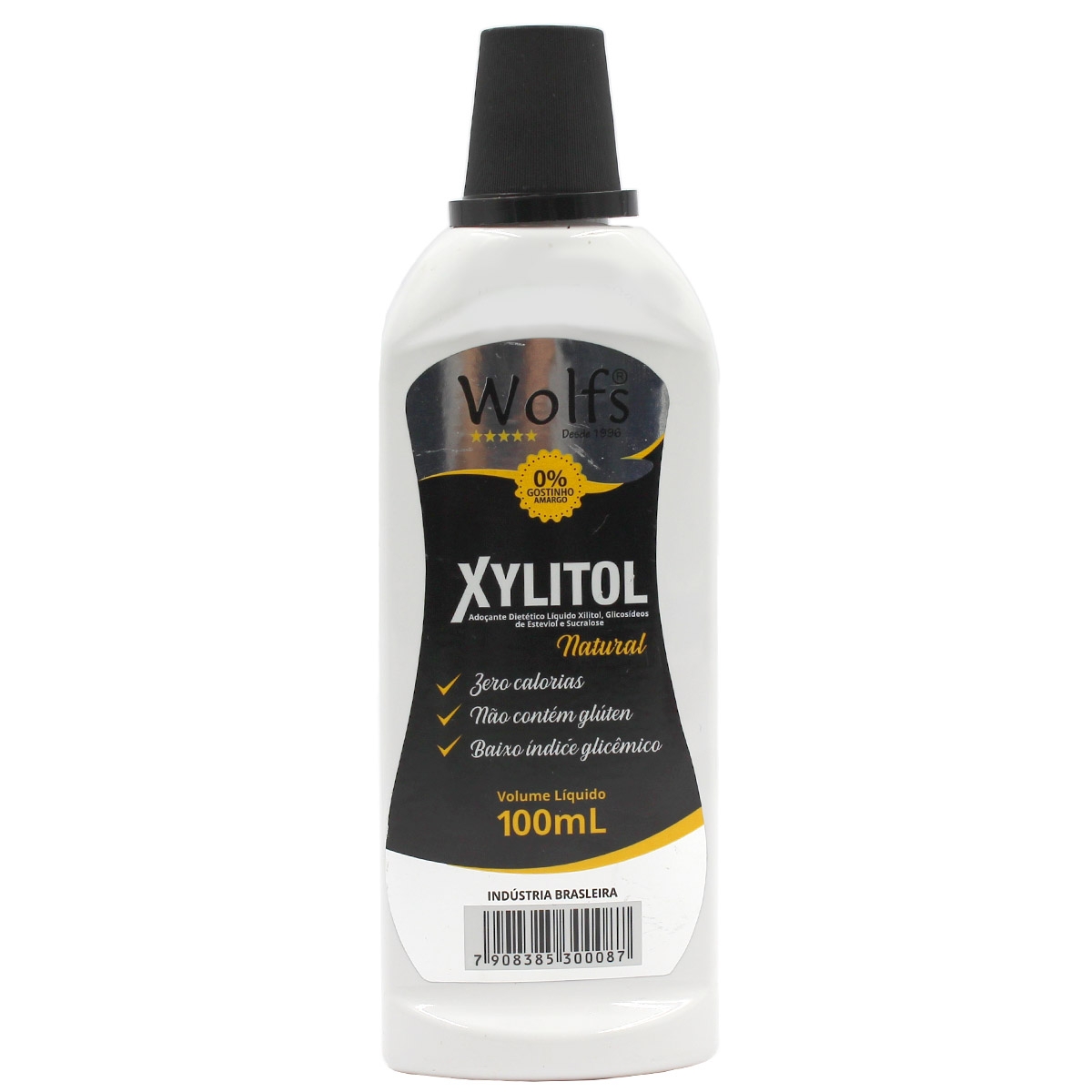 7908385300087 - ADOCANTE WOLFS XYLITOL NATURAL 100ML