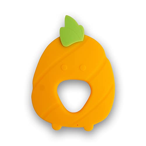 7908414480278 - MORDEDOR DE SILICONE FUNNY FRUIT ABACAXI MULTIKIDSBABY - BB1233