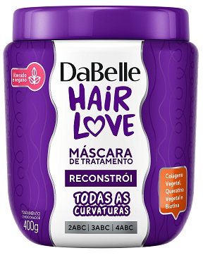 7908448000091 - MASC TRAT DABELLE HAIR LOVE RECONSTROI 4