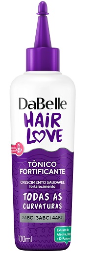 7908448000169 - TONICO FORT.DABELLE HAIR LOVE 100ML CRESC.SAUDAVEL