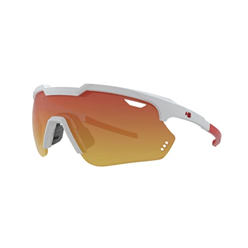 7909306035231 - OCULOS HB SHIELD COMPACT 2.0 PEARLED WHITE RED CHROME