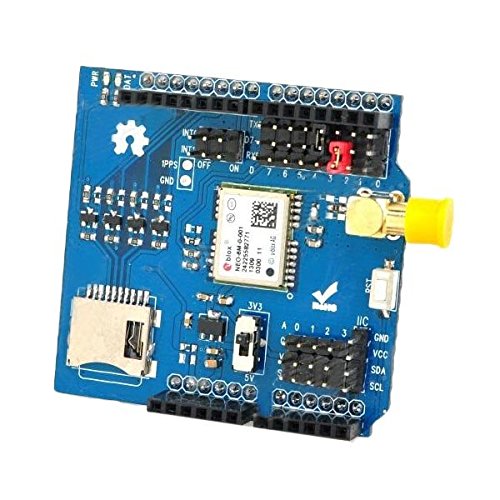 0790951132133 - GPS SHIELD GPS RECORD MODULE WITH SD INTERFACE FOR ARDUINO / GPS SHIELD GPS RECORD MODULE WITH SD INTERFACE FOR ARDUINO . . INTRODUCE: . THE EXPANSION BOARD IS SPECIFICALLY DESIGNED FOR THE AR