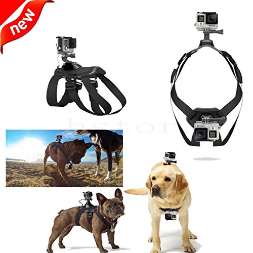 7909792739613 - DOG MOUNT HARNESS CHEST STRAP FOR GOPRO CAMERA HERO 4 3+ 3 2 CAMERA