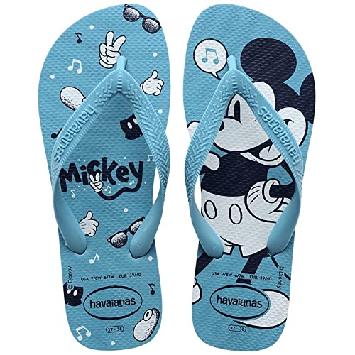 7909843527343 - CHINELO AZUL TRANQUILIDADE TOP DISNEY HAVAIANAS ADULT LICENSES N° 31/32