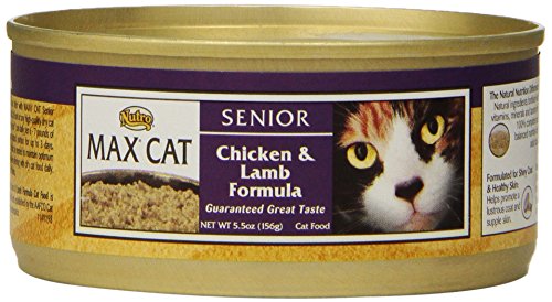 0079105348102 - NUTRO MAX SENIOR CANNED CAT FOOD 24 PACK