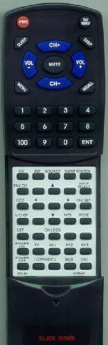 0791090905862 - SAMPO REPLACEMENT REMOTE CONTROL FOR PME42S6, 1527007, PLSRMC001, MMS08088319, DTS42W