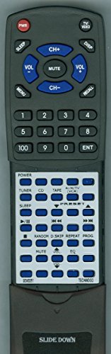 0791090948357 - TECHWOOD REPLACEMENT REMOTE CONTROL FOR AV2056W, 6710SC001R, ST56A, 90W0051