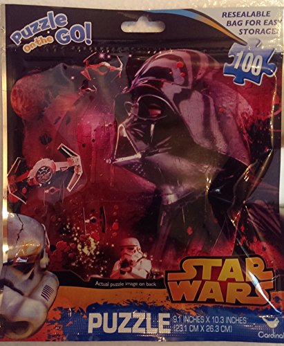 0791102115401 - STAR WARS DARTH VADER PUZZLE ON THE GO 100 PIECES BY DISNEY