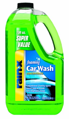 0079118958565 - RAIN-X FOAMING CAR WASH CONCENTRATE - 4 PACK