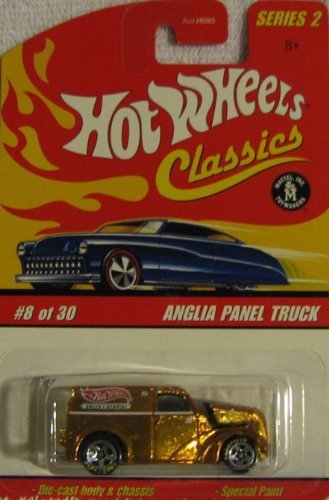 0791385111831 - HOT WHEELS CLASSICS SERIES 2 #8 OF 30 ANGLIA PANEL TRUCK 1:64 SCALE COPPER BY HOT WHEELS
