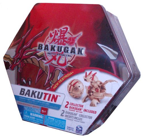 0791385506019 - CARTOON NETWORK BAKUGAN BATTLE BRAWLERS BAKUBRONZE SERIES RED BAKUTIN SET WIT... BY BAKUGAN