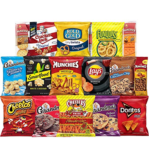 0791450442259 - FRITO-LAY ULTIMATE SNACK CARE PACKAGE, VARIETY ASSORTMENT OF CHIPS, COOKIES, CRACKERS & MORE, 40 COUNT
