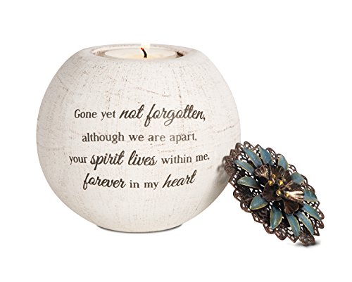 0791769425929 - PAVILION GIFT COMPANY 19093 FOREVER IN MY HEART TERRA COTTA CANDLE HOLDER, 4-INCH