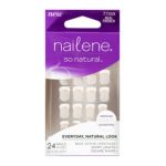 0079181773591 - SO NATURAL NAILS PLASTIC SHORT LENGTH & SQUARE SHAPE 77359 REAL FRENCH