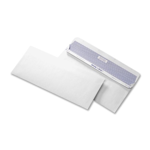 0791836501662 - QUALITY PARK REVEAL-N-SEAL BUSINESS SECURITY ENVELOPE, #10, 4.125 X 9.5 INCHES, WHITE, 500 ENVELOPES