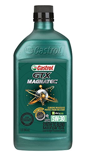 0079191060056 - CASTROL 06005-6PK GTX MAGNATEC 5W-30 MOTOR OIL - 1 QUART, (PACK OF 6)