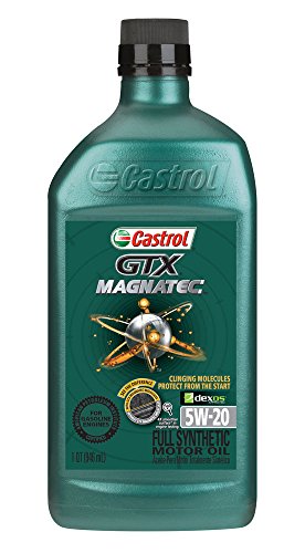 0079191060070 - CASTROL 06007-6PK GTX MAGNATEC 5W-20 MOTOR OIL - 1 QUART, (PACK OF 6)