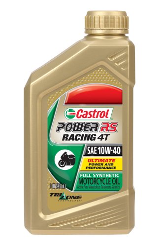 0079191061121 - CASTROL 06112 POWER1 10W-40 SYNTHETIC 4T MOTORCYCLE OIL - 1 QUART BOTTLE, (PACK OF 6)