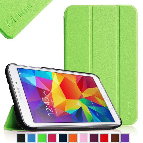 0791916549980 - FINTIE SAMSUNG GALAXY TAB 4 8.0 (8-INCH) SMART SHELL CASE - ULTRA SLIM LIGHTWEIGHT STAND COVER WITH AUTO SLEEP/WAKE FEATURE, GREEN
