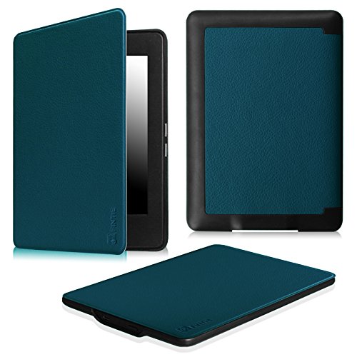 0791916556506 - FINTIE CASE FOR KINDLE PAPERWHITE, PREMIUM THINNEST AND LIGHTEST LEATHER COVER A