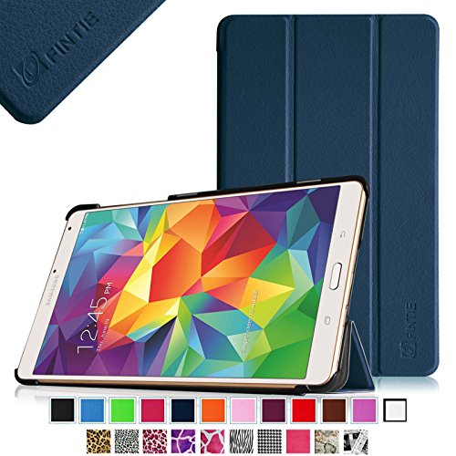 0791916564389 - FINTIE SAMSUNG GALAXY TAB S 8.4 (8.4-INCH) SMART SHELL CASE - ULTRA SLIM LIGHTWEIGHT STAND COVER WITH AUTO SLEEP/WAKE FEATURE, NAVY