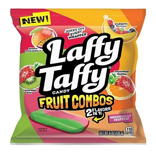 0079200075217 - LAFFY TAFFY FRUIT COMBOS, 12/6OZ