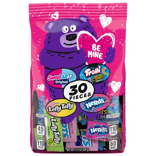 0079200079581 - SWEETARTS VALENTINES DAY BE MINE MIXED BAG (30 COUNT).