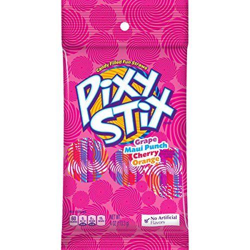 0079200114817 - WONKA PIXY STIX, 4-OUNCE PACKAGES (PACK OF 12)