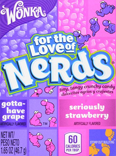 0079200243432 - NERDS GRAPE AND STRAWBERRY, 1.65 OUNCE (PACK OF 24)