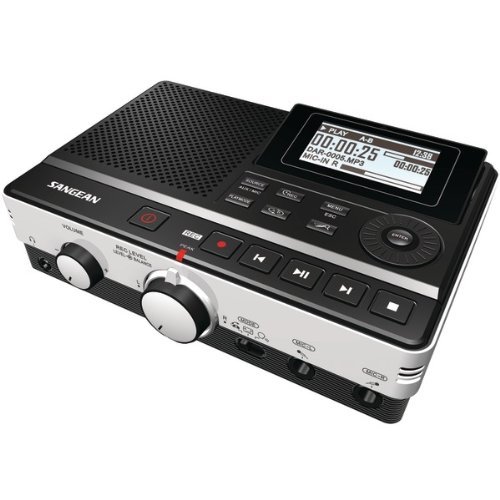 0792137613863 - SANGEAN DAR-101 DIGITAL AUDIO RECORDER WITH PHONE ANSWERING CAPABILITY BY SANGEAN