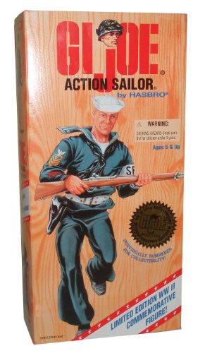 0792158710435 - G.I. JOE WORLD WAR II ACTION SAILOR 1996 LIMITED EDITION 50TH ANNIVERSARY COMMEMORATIVE SERIES 12 INCH NUMBERED FIGURE