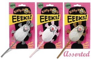 0792196101240 - FAT CAT, INC. KITTY HOOTS EEEKS MOUSE ASSORTED