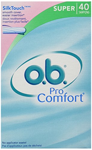 0792217501738 - O.B. PRO COMFORT TAMPONS - SUPER 40CT(PACK OF 3)