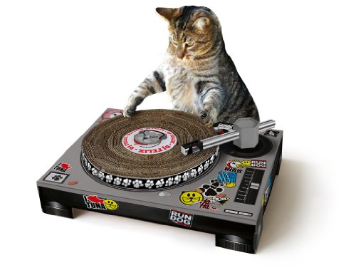 7922470403101 - SUCK UK CAT SCRATCHING DJ DECK