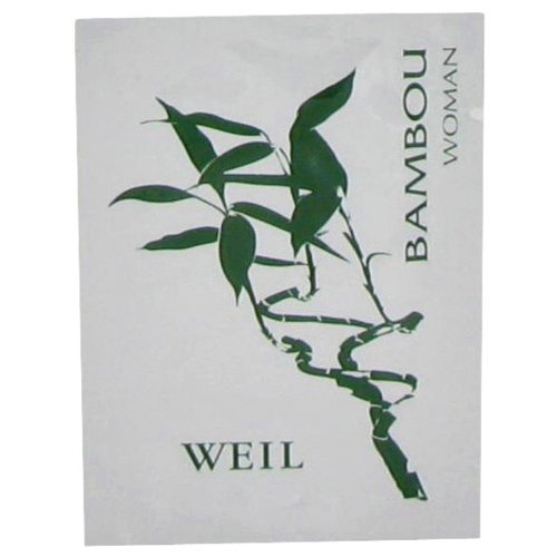 0792486535885 - BAMBOU BY WEIL BEAUTY GIFT 0.06 OZ PERFUME WIPES FOR WOMEN BY WEIL