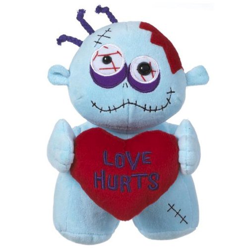 0792491393838 - ZOMBIE LOVE YOU SO MUCH IT HURTS LOVE HURTS 8.5-INCH PLUSH TOY BY GANZ
