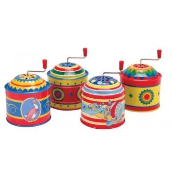 0792491412799 - TIN MUSIC BOXES TOY (EACH ITEM SOLD SEPARATELY)