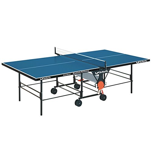 0792491633132 - BUTTERFLY TW24B OUTDOOR PLAYBACK ROLLAWAY TABLE TENNIS TABLE
