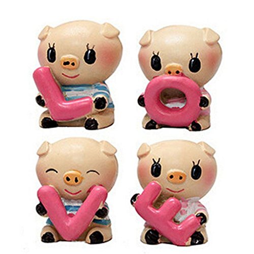 0792585646840 - GENERIC LOVELY PIG LOVE CAR DECORATION DISPLAY ACCESSORY ORNAMENTS CAR HOME DECOR CAR INTERIOR DECORATIONS GIFT