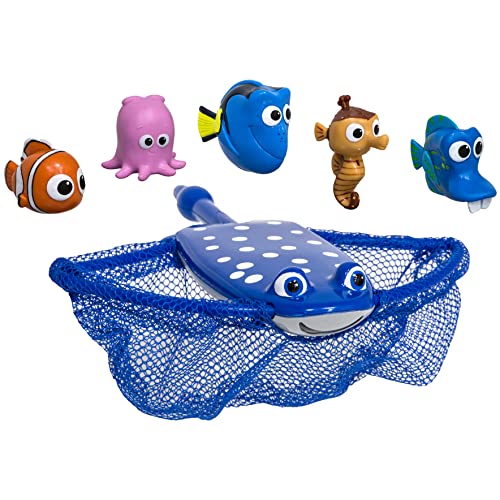 0792736675774 - DISNEY FINDING DORY MR. RAYS DIVE AND CATCH GAME, BATH TOYS AND POOL PARTY SUPPLIES FOR KIDS AGES 5 AND UP