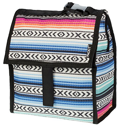 7927805737449 - PACKIT FREEZABLE LUNCH BAG WITH ZIP CLOSURE, FIESTA