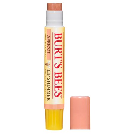0792850023130 - BURT'S BEES LIP SHIMMER APRICOT, .975OZ (PACK OF 4)