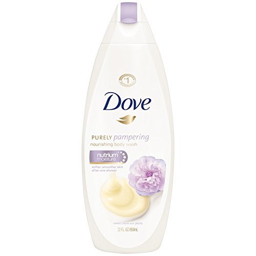 0793052515737 - DOVE PURELY PAMPERING BODY WASH, SWEET CREAM AND PEONY 22 OZ