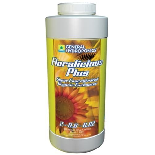 0793094013888 - GENERAL HYDROPONICS FLORALICIOUS PLUS FOR GARDENING, 16-OUNCE