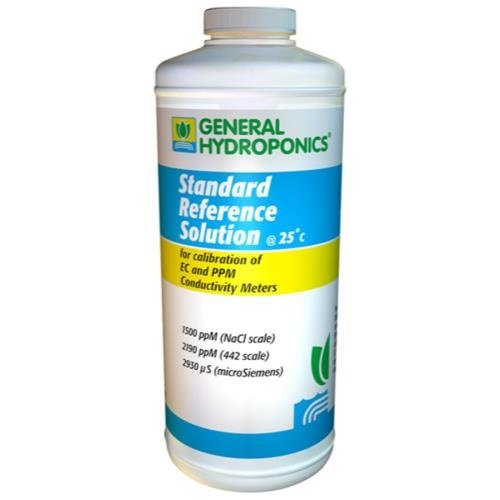 0793094015714 - GENERAL HYDROPONICS 1500 PPM CALIBRATION SOLUTION FOR GARDENING, 8-OUNCE