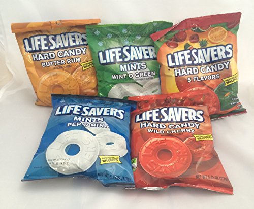 0793198169313 - LIFESAVERS VARIETY PACK - 5 BAGS OF THE FAVORITE FLAVORS